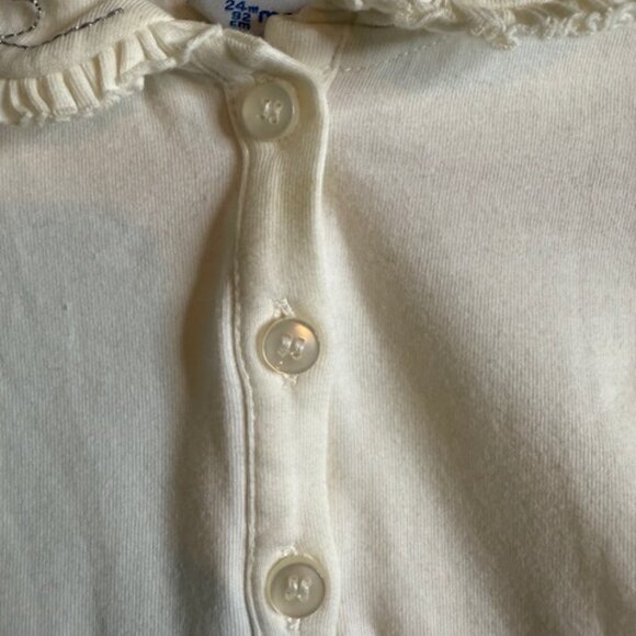 Mayoral 3-Piece Bundle | Embroidered Shirt  + 2 Jumper Dresses | 24M - Picture 12 of 13